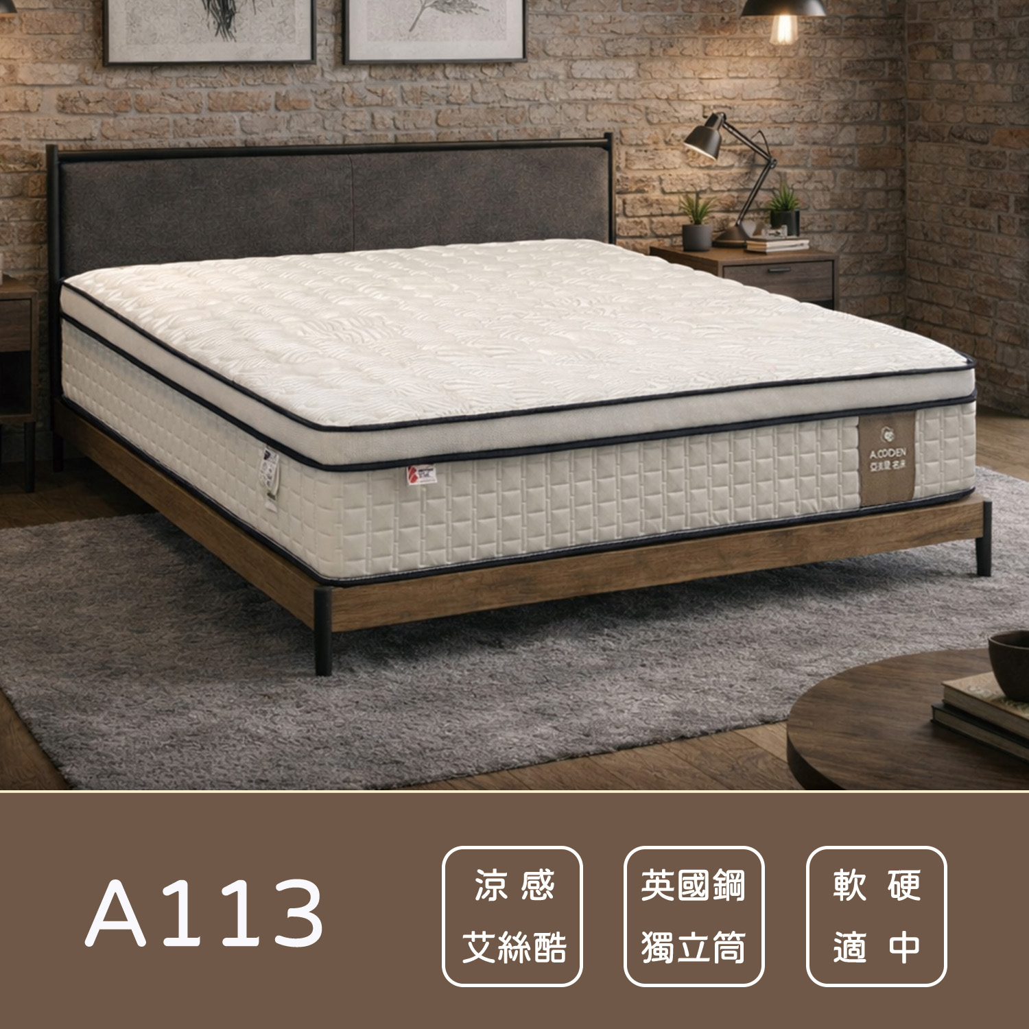 A113<br>軟○○○●○○○硬